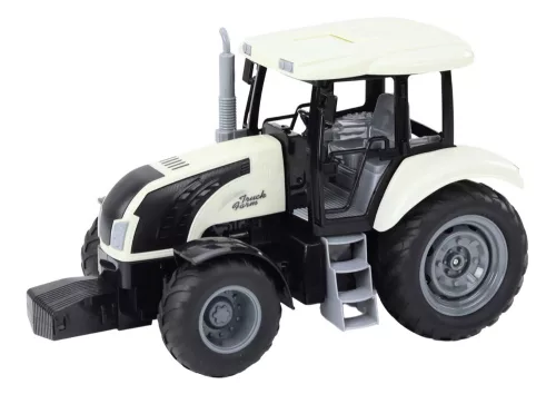 Távirányítós RC traktor 2.4G Fehér hangzik