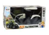 Távirányítós RC traktor 2.4G Fehér hangzik