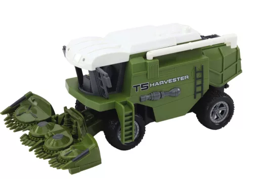 RC mezőgazdasági kombájn Távvezérelt mezőgazdasági gép zöld