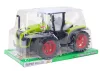 Mezőgazdasági traktor nagy súrlódású meghajtású zöld mezőgazdasági jármű