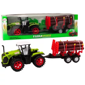 Farm traktor fa pótkocsival 9 Bali Trees Green Drive