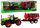 Farm traktor fa pótkocsival 9 Bali Trees Green Drive