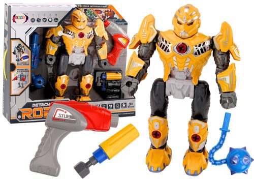 Csavarozó Robotfegyver Fúró Csavarhúzó Világos hang sárga