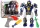 Csavarozó Robotfegyver Fúró Csavarhúzó Light Sound Navy Blue