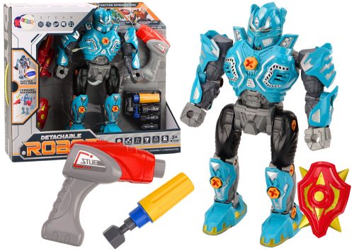 Csavarozó robotfegyverfúró csavarhúzó türkiz hangzású