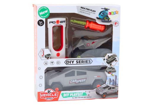 Modern autó quad szétszereléshez barkácsolás szürke készlet