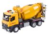 Yellow Concrete Mixer Truck, Friction Drive, Light and Sound