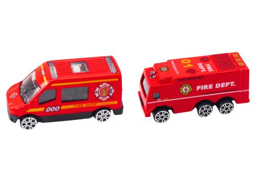 Lora Tow Truck Versenypálya 2 az 1-ben Fények Hangok Jelek Autók Piros