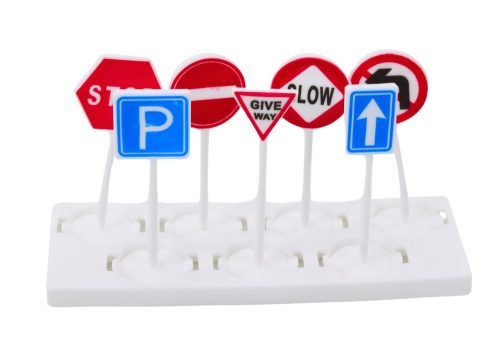 Lora Tow Truck Versenypálya 2 az 1-ben Fények Hangok Jelek Autók Piros