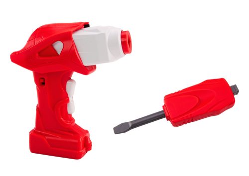 Távirányítós RC forgómozdony, piros