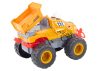 Terepjáró autó, dinoszaurusz súrlódású dömper, narancssárga