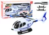 Rendőrségi helikopter vezetői fények hangjai