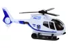 Rendőrségi helikopter vezetői fények hangjai