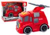 Tűzoltóság Fire Truck Cannon Sounds Lights Drive Red
