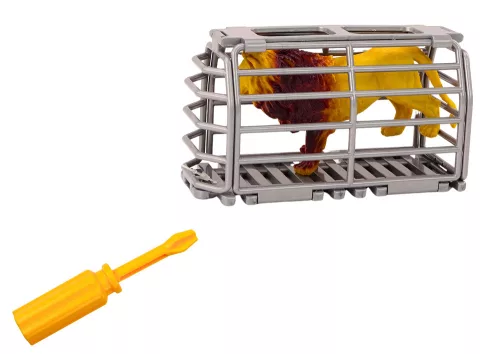 Repülőgép Könnyű repülőgép Állatszállító Cage Lion Kicsavarható csavarhúzó