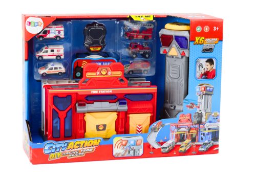 Bázis Tűzoltóság Kórház Vezetési Központ Járművek 6 db