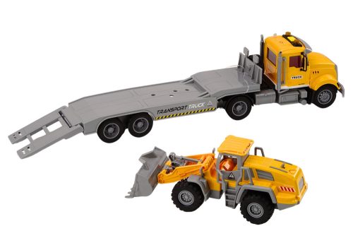 Lora teherautó kotrógép lámpái meghajtó sárga hangok