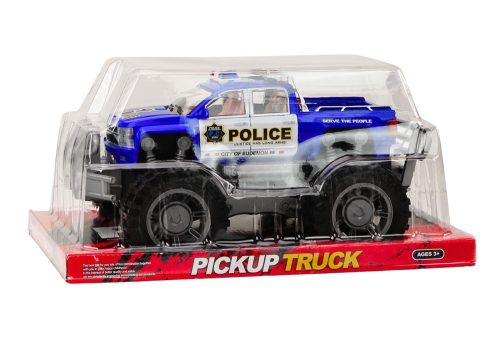 Rendőrautó kisteherautó kék terepjáró rendőrségi jármű