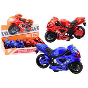   Sportmotorkerékpár súrlódó meghajtó fény és hang 2 színben