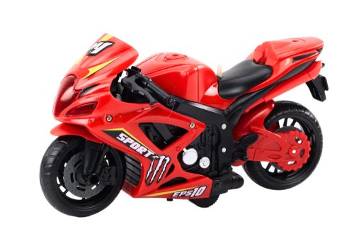 Sportmotorkerékpár súrlódó meghajtó fény és hang 2 színben