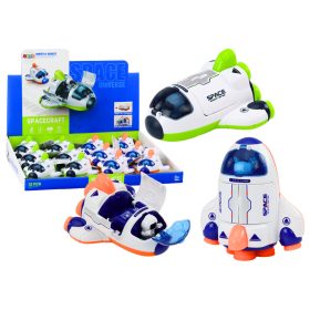   Kis űrhajó utasülése, pilótafülke nyílása, zöld-narancs