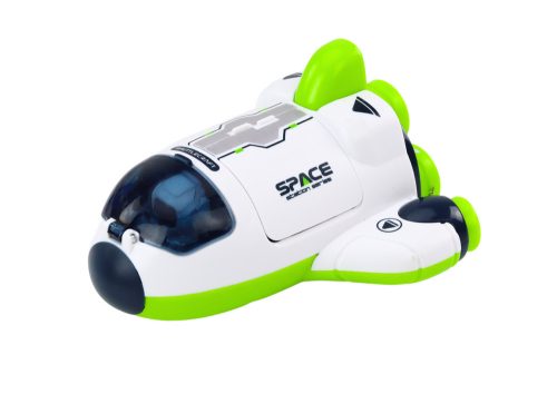 Kis űrhajó utasülése, pilótafülke nyílása, zöld-narancs