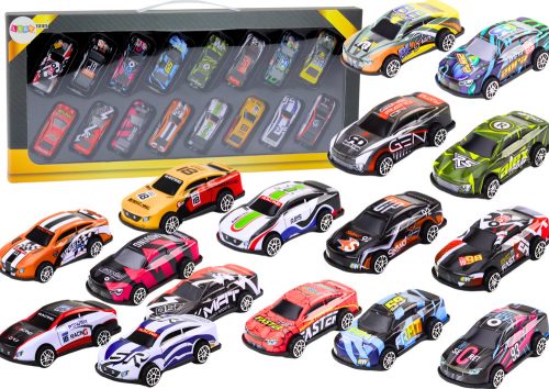 Rugókészlet autókhoz, motoros autókhoz, színes, 16 darabos