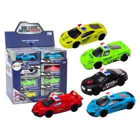   Játékautó Rendőrség rugó 1:43 Fém meghajtású Gumikerekek