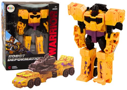 Robottank fegyverrel 2 az 1-ben Transformation X-Warrior Yellow