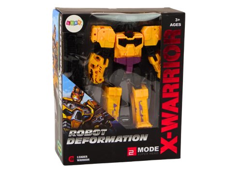 Robottank fegyverrel 2 az 1-ben Transformation X-Warrior Yellow