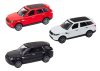 Személygépkocsi 1:36 Hajtás Fém Fekete Fehér Piros