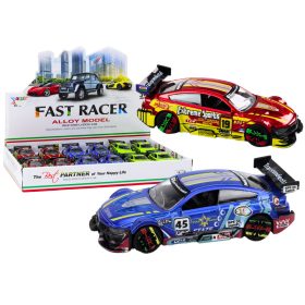 Sportautó-autó Metal Racing 1:36 Drive Mix