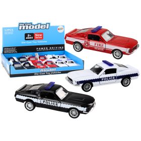 Rendőrautó Tűzoltóság Privileged Vehicles 1:32 Mix
