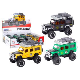 Guard Off-Road Car 1:32 Fém meghajtó lámpák hangok