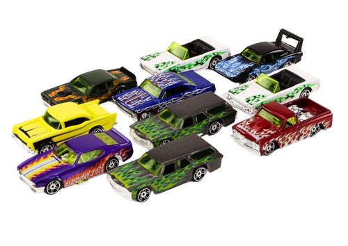 Játékautó Versenyautó Fémrugó 1:64