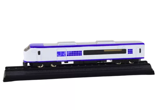 Vasúti modell gyűjtőknek, 1:48, fém, fehér és kék