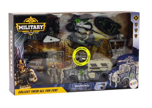 Katonai készlet Katonai harci jármű Helikopter Katonák Tartozékok Hangok