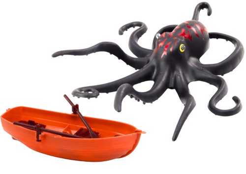 Kalózok és polip figura készlet hajó kiegészítők