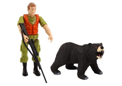 Terepjáró vadászautó Hunter Bear Lights Sounds Bézs