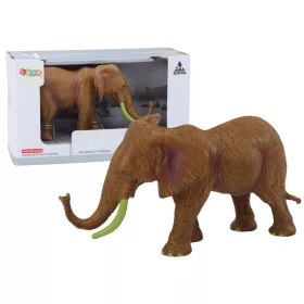 Gyűjthető figura afrikai elefánt szafari barna