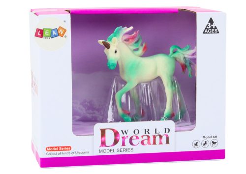 Gyűjthető figura kis egyszarvú zöld 8 CM