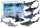 Figurák Járművek Tengeri Állatok Friction Drive Shark Killer Whale 6 db