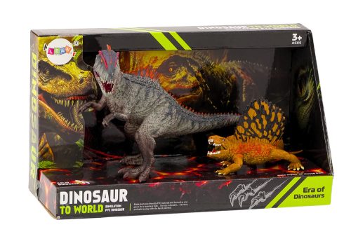 Dinosaur Figurines Dimetrodon Allosaurus Set 2 részes