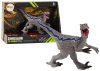 Dinoszaurusz gyűjthető figura Velocitaptor szürke 1El