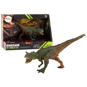 Dinoszaurusz figura Carnotaurus zöld-barna 1 db