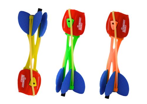 Rakéta dobócsúzlival, színes habbal, 25 méteres visszarúgással