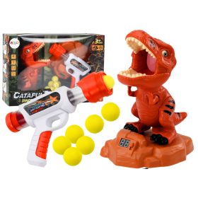 Dinoszaurusz lövöldözős játék Arcade Ball Gun Set