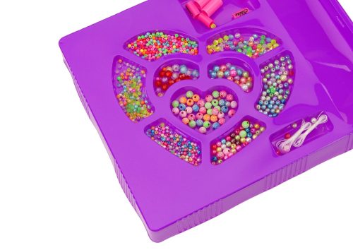 Gyöngyök ékszer karkötő DIY színes kreatív készlet