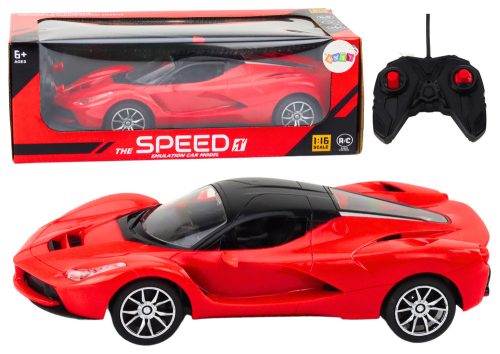 Távirányítós sportautó RC Car 1:16 Red