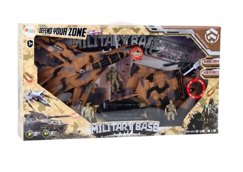 Katonai készlet Katonai Tank Jet Soldiers hangfények